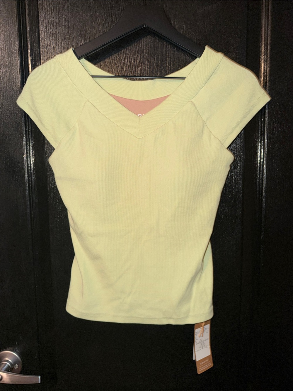 OGL Women’s Short Sleeve V-Neck Brami Top